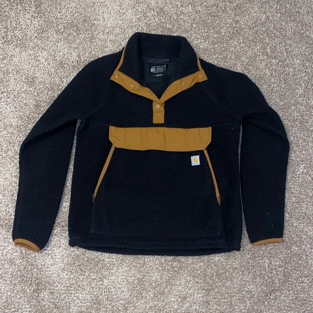 Women’s Carhartt Sherpa Pullover Sweatshirt, Small